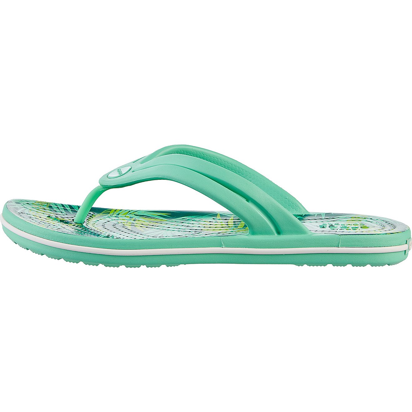 Crocs Women's Crocband Tropical Flip Flops                                                                                       - view number 2