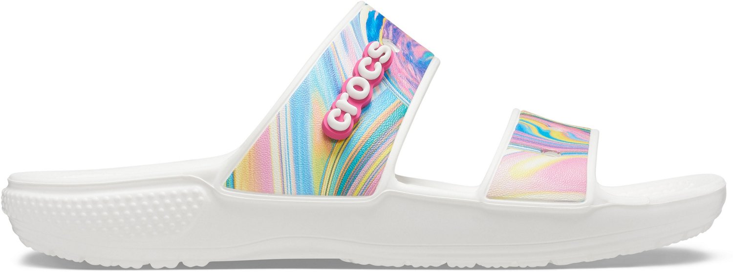 crocs sandals two straps