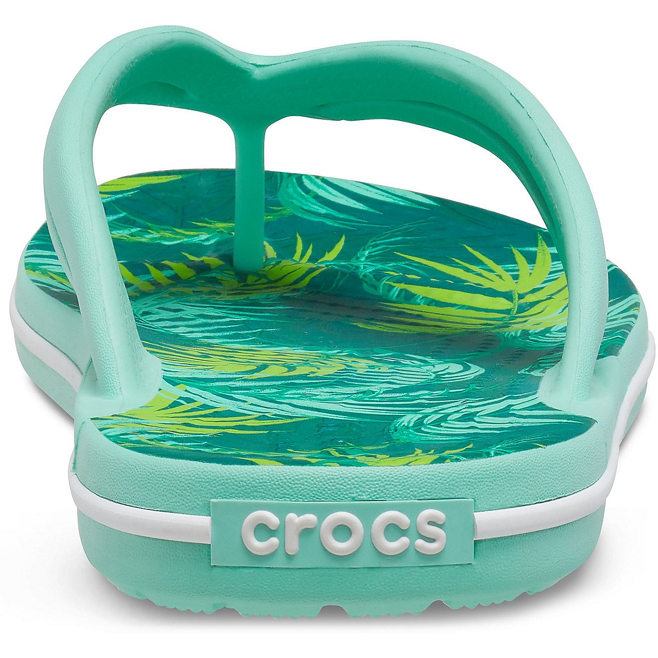 Crocs Women's Crocband Tropical Flip Flops                                                                                       - view number 6