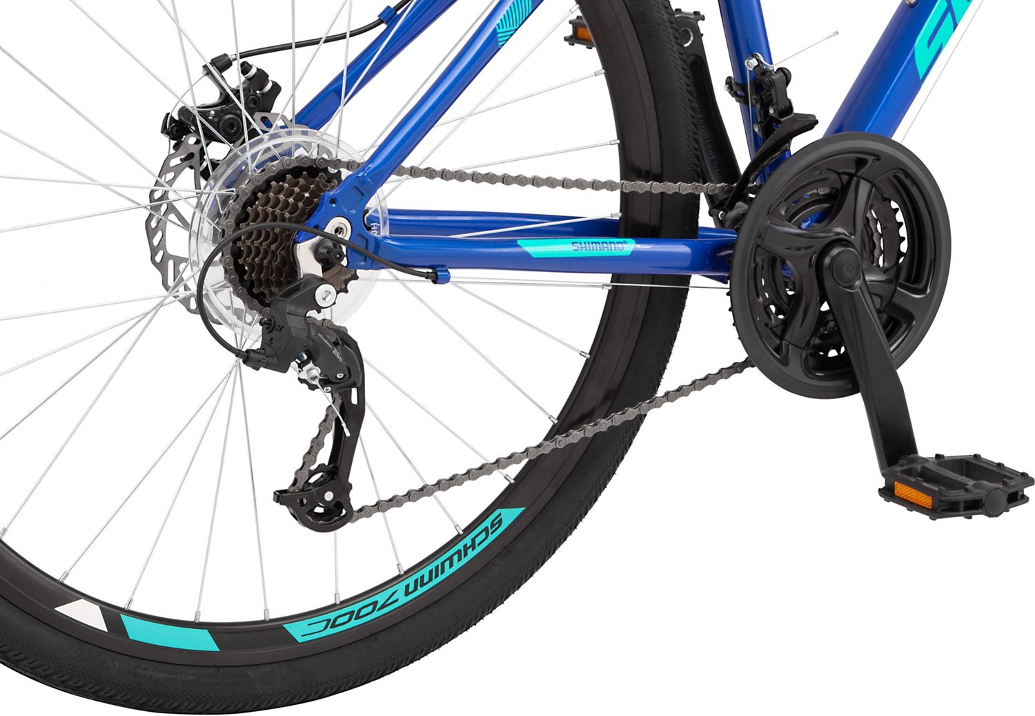 Schwinn Women's GTX 2.0 700c 21Speed Dual Sport Hybrid Bike Academy