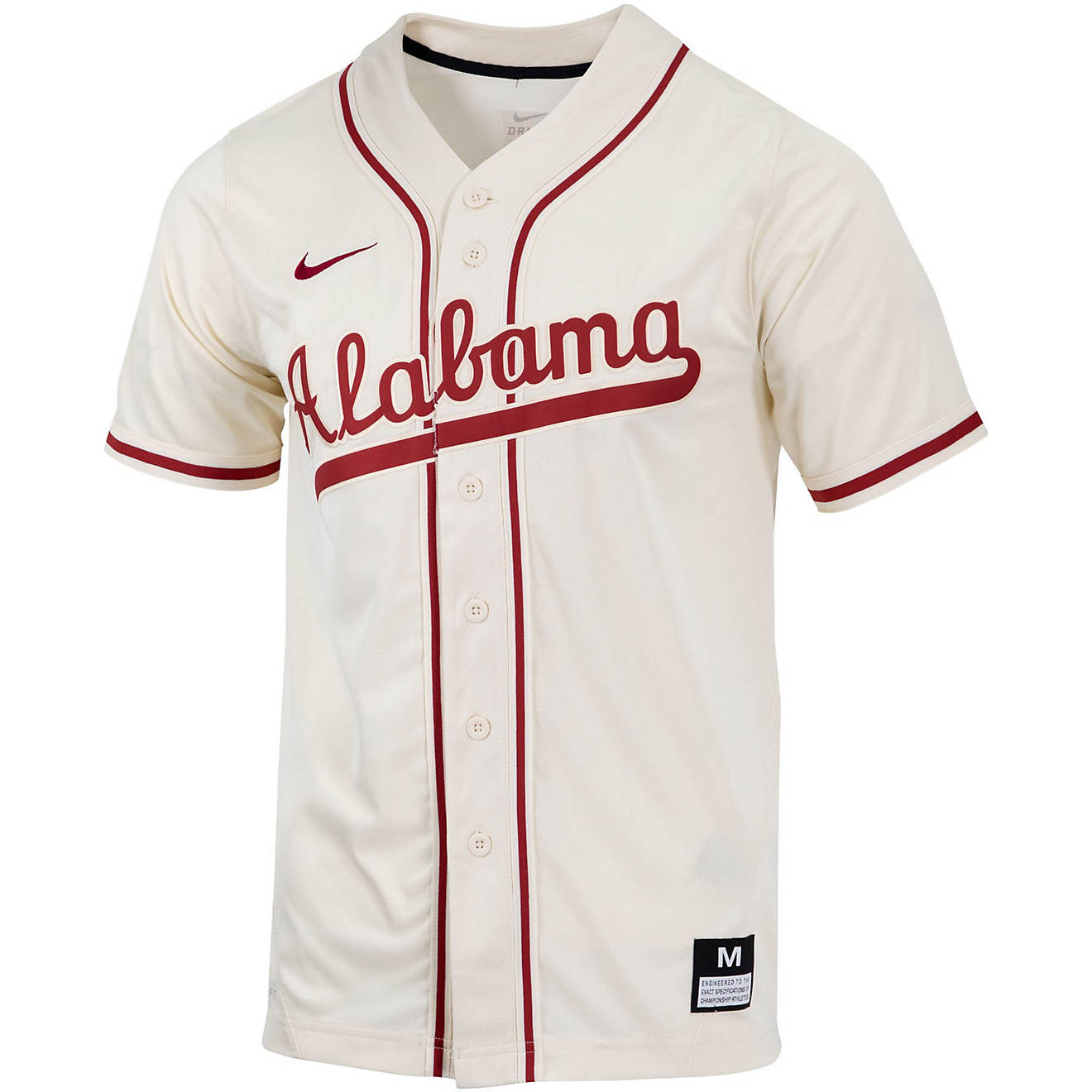 Nike Men's University of Alabama Baseball Replica Jersey | Academy