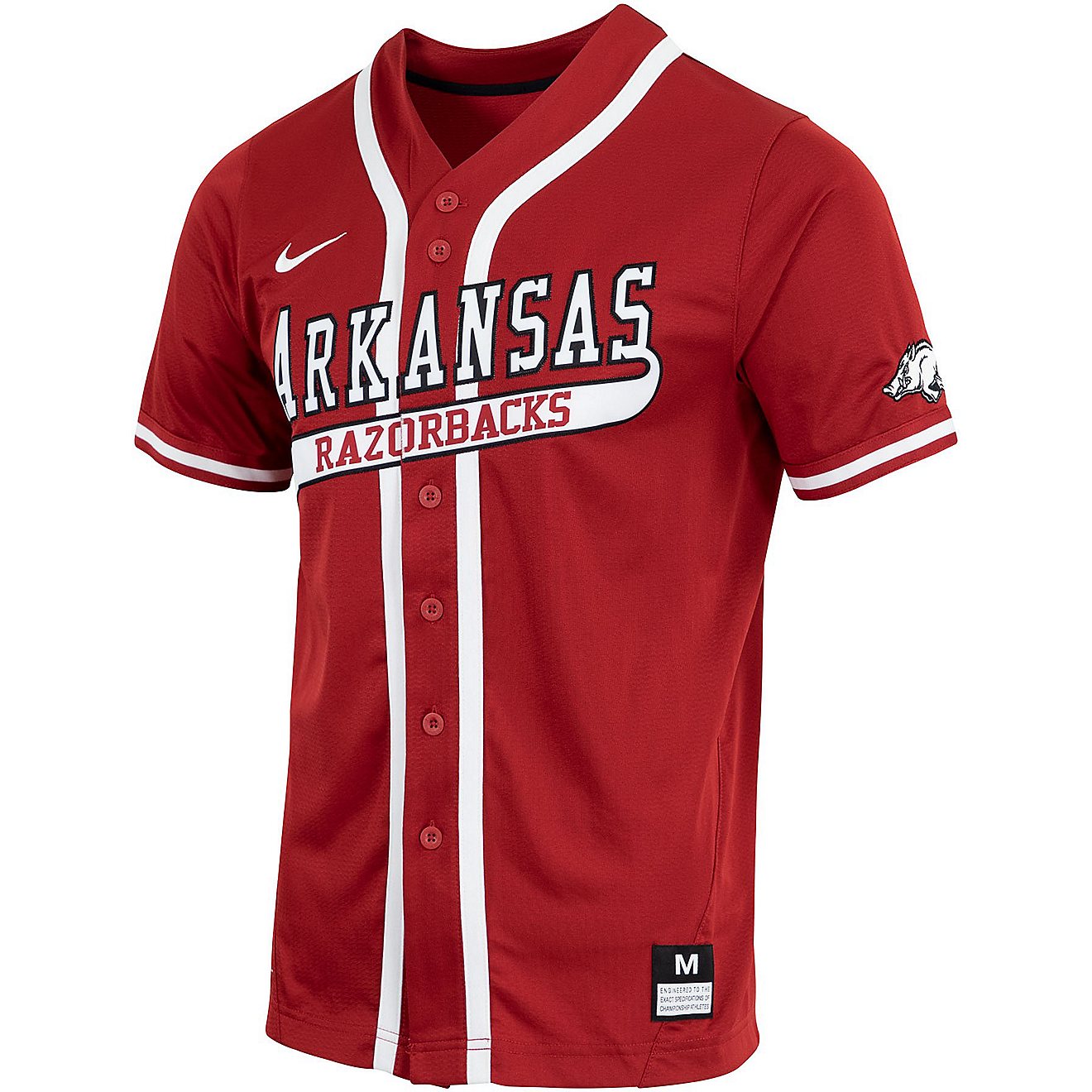 Nike Men's University of Arkansas Baseball Replica Jersey                                                                        - view number 1