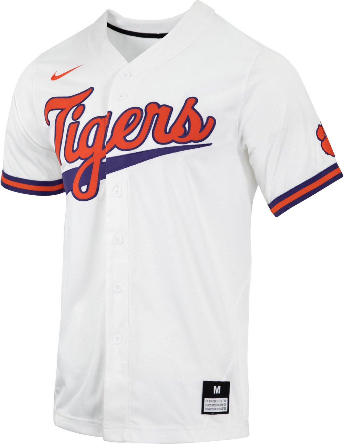 Nike Men's Clemson University Mascot Baseball Replica Jersey 