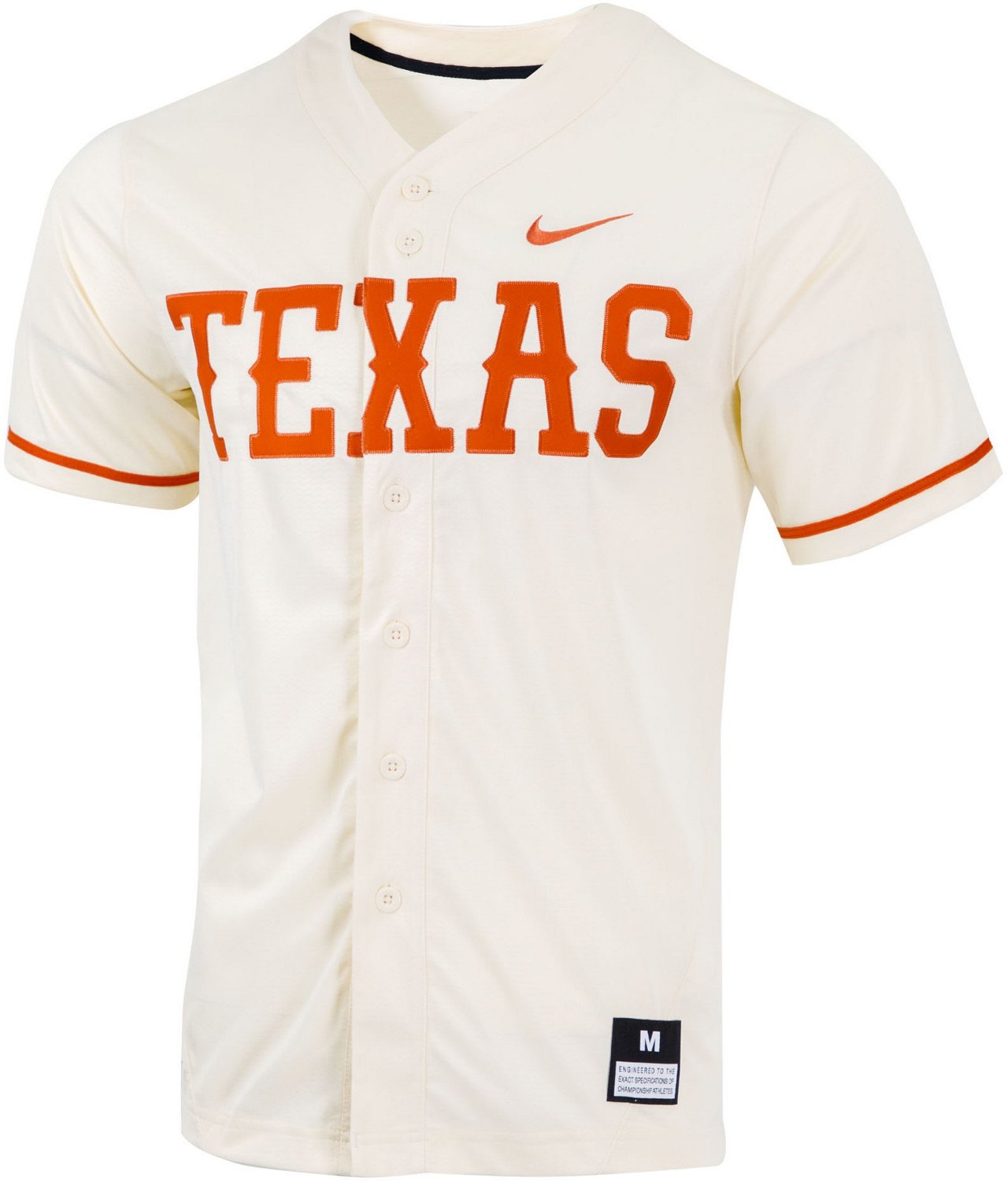 Nike Men's University of Texas Baseball Replica Jersey Academy