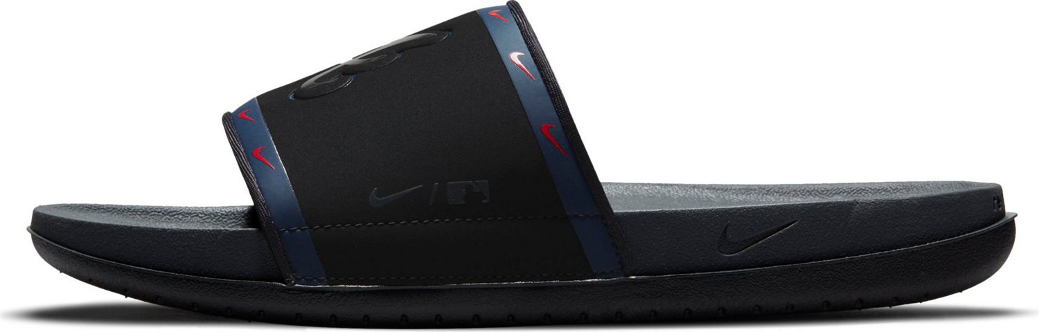 Nike Men's Atlanta Braves Offcourt Slide Sandals | Academy