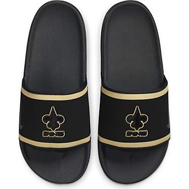 Nike Men's New Orleans Saints Offcourt Slide Sandals                                                                            