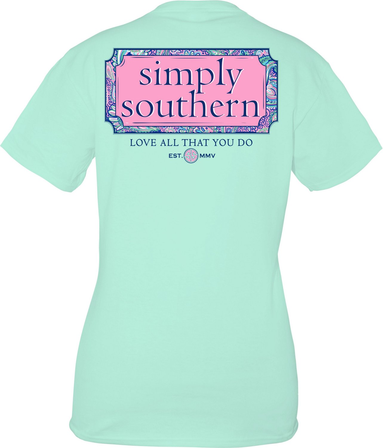 Simply Southern Women's Paisley Logo T-shirt | Academy