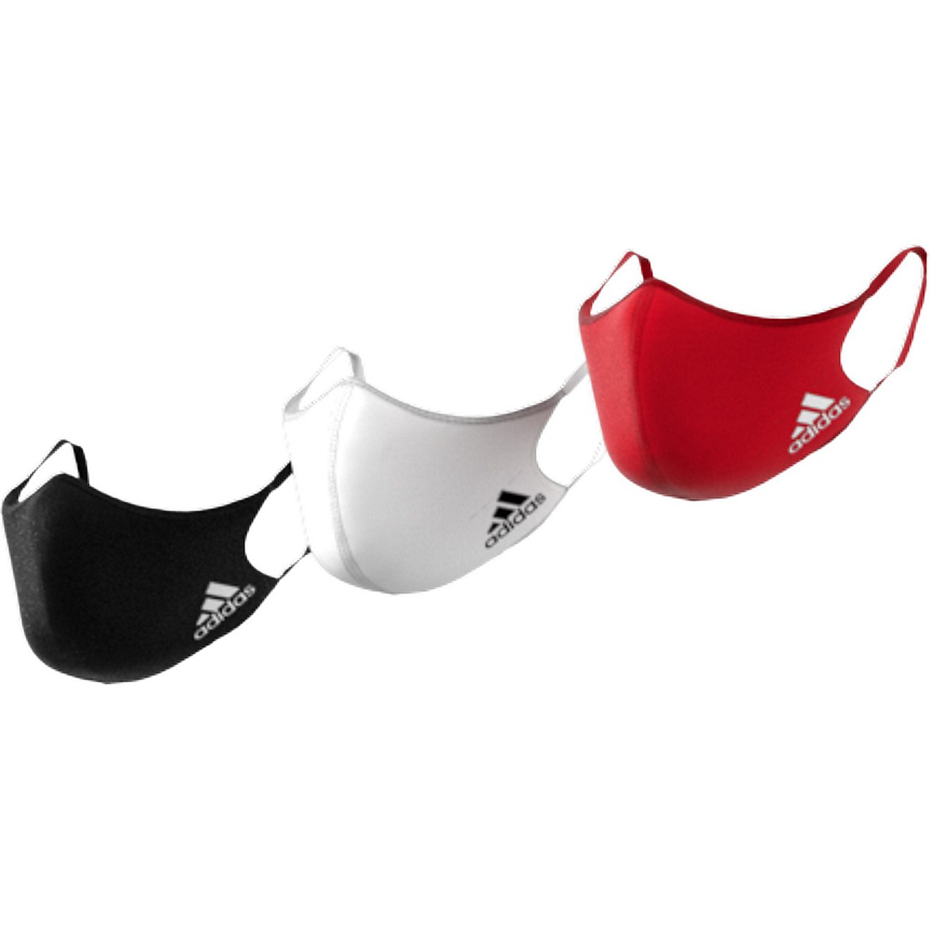 Adidas Multi Color Face Mask 3-Pack                                                                                              - view number 10