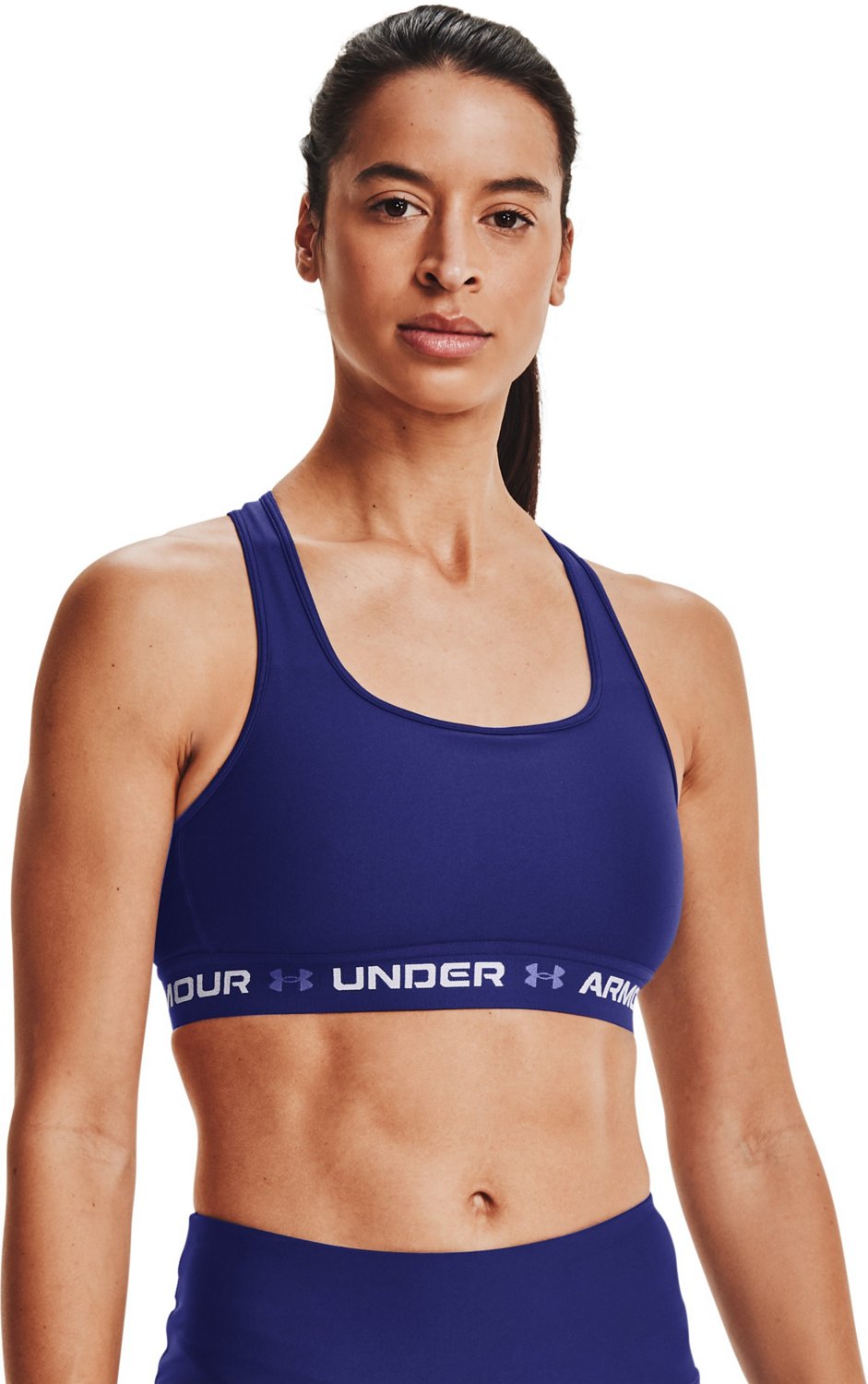 Under Armour Women's Crossback 3 Color Medium Support Sports Bra Academy