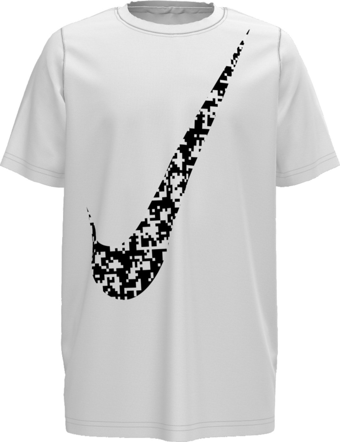 nike swoosh print t shirt