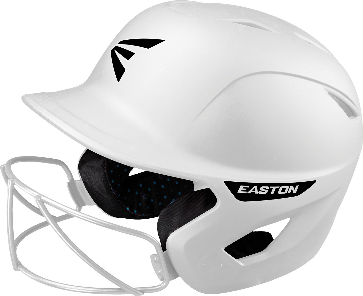 Easton Ghost Matte Softball Batting Helmet - M/L | Matte White | M/L