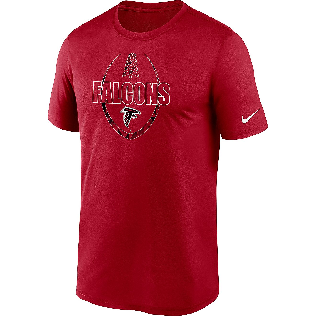 Nike Men's Atlanta Falcons Icon Short Sleeve T-shirt                                                                             - view number 1