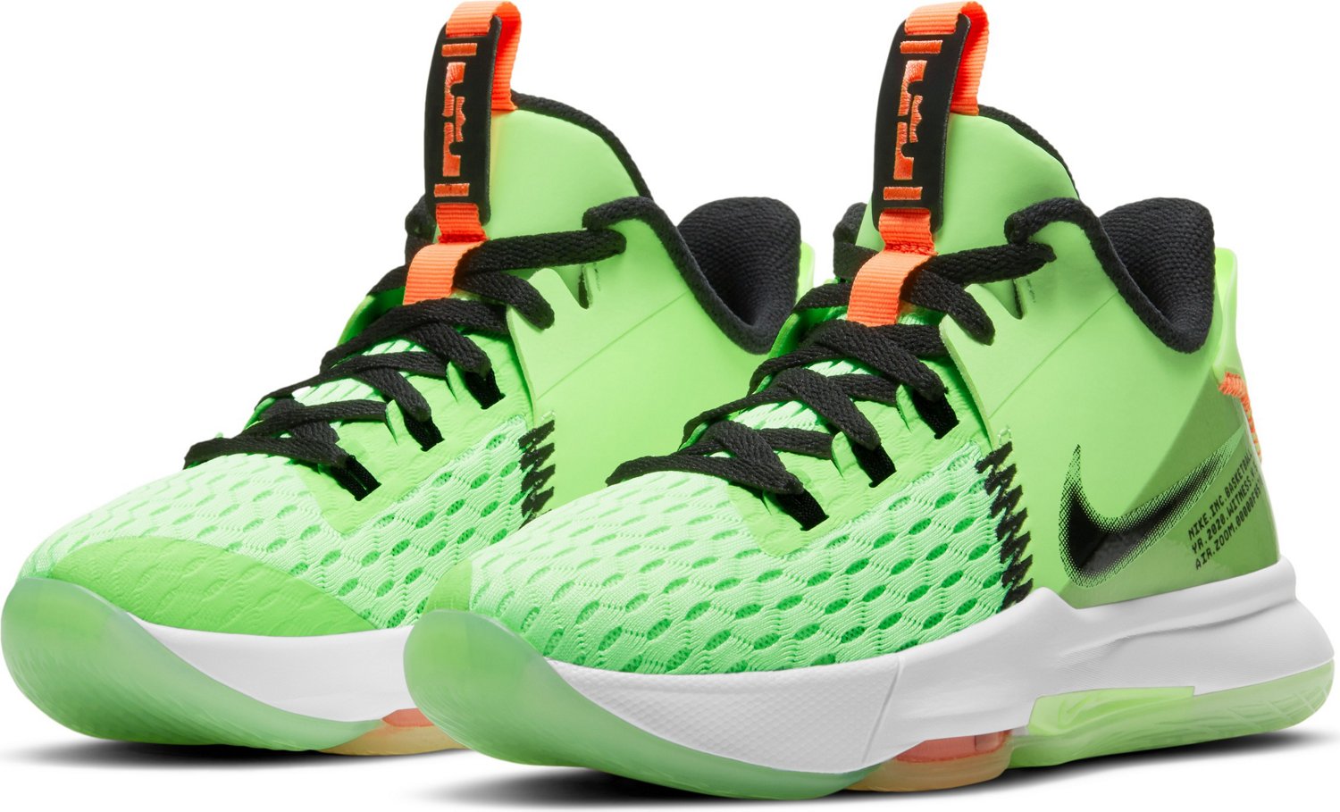 Nike Youth LeBron Witness 5 Basketball Shoes Academy