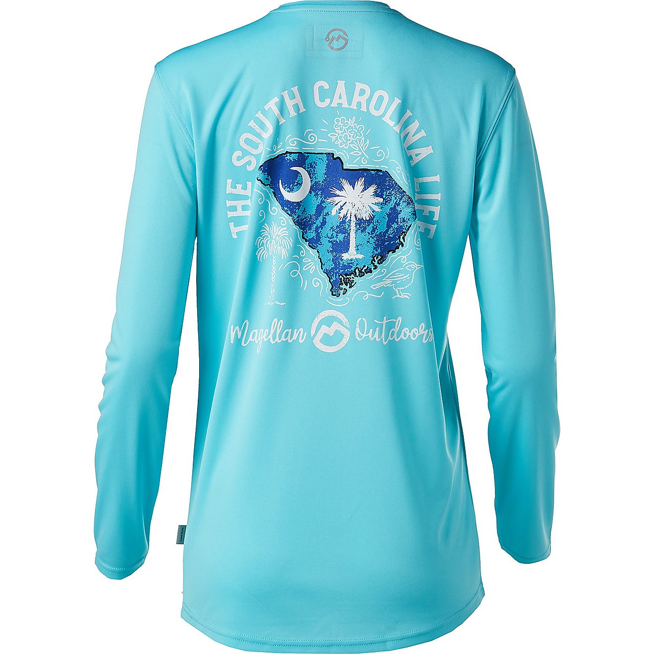 Magellan Outdoors Women's Local State Graphic South Carolina Crew Long Sleeve T-shirt                                            - view number 1