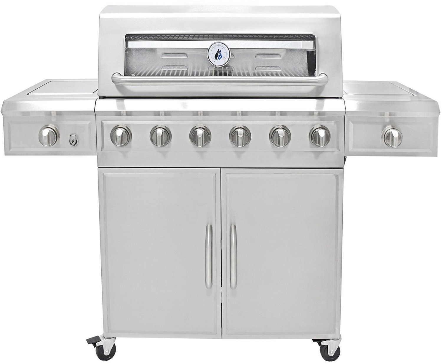 3 Embers 6Burner Dual Fuel Propane Gas Grill Academy