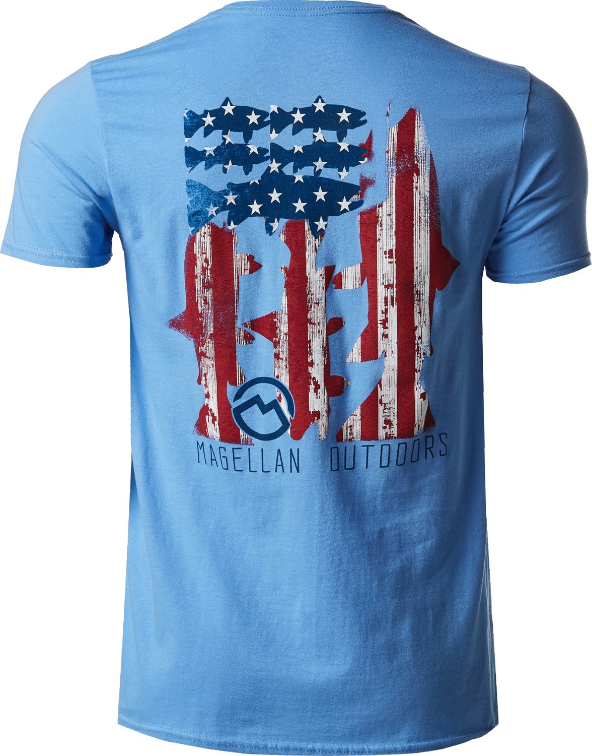 Magellan Outdoors Men's Deep Sea USA T 