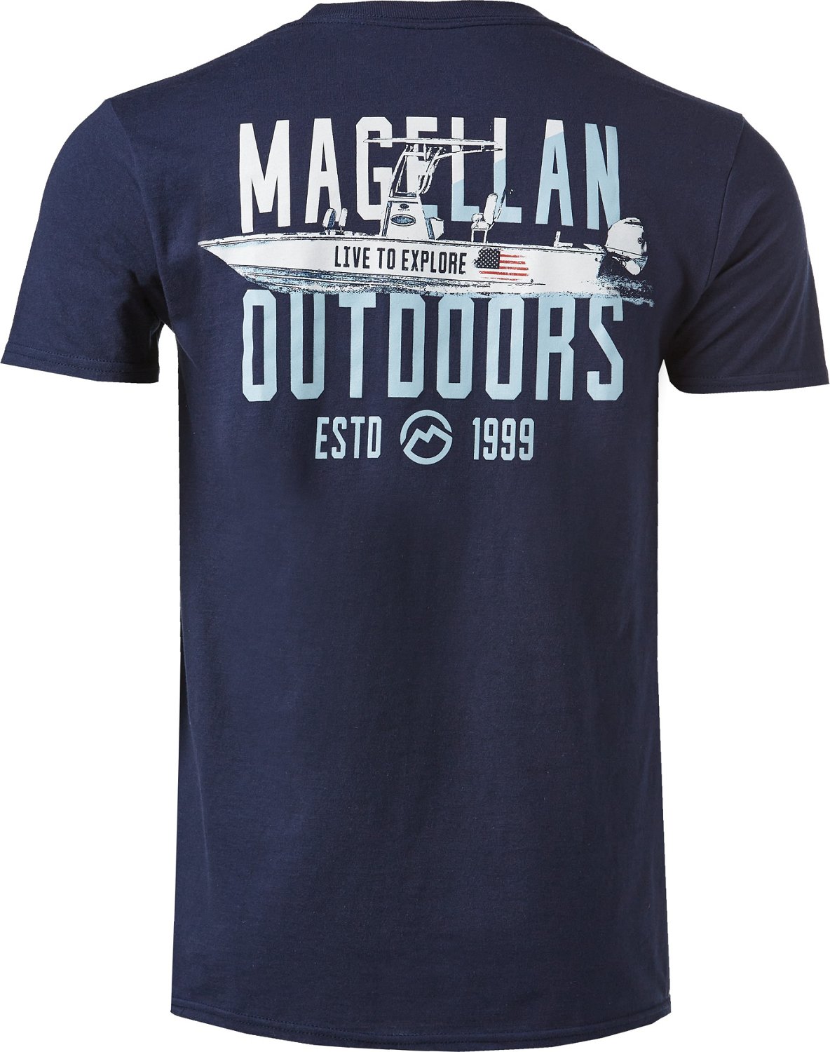 Magellan Outdoors™ Men's Bold Fishing Boat Short-Sleeve Graphic T-shirt ...