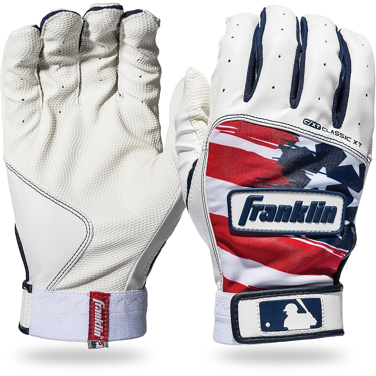 Franklin Boys' Classic XT Batting Gloves                                                                                         - view number 1