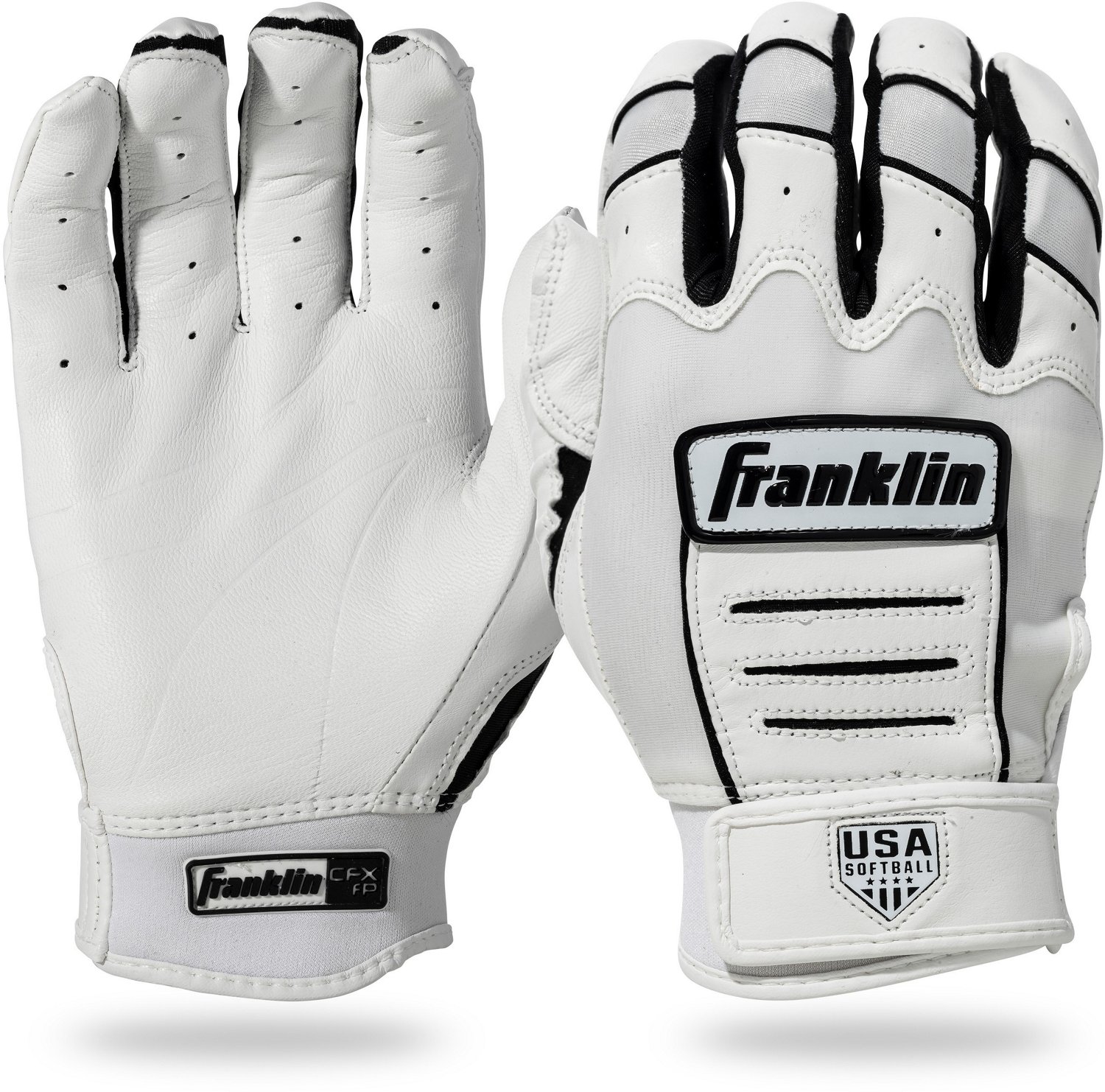 Franklin Women’s CFX Pro USA FastPitch Softball Batting Gloves Academy