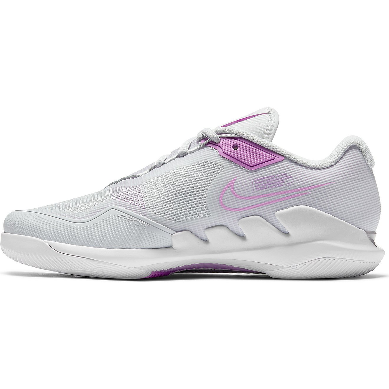 Nike Women's Air Zoom Vapor Pro Hard Court Tennis Shoes                                                                          - view number 3