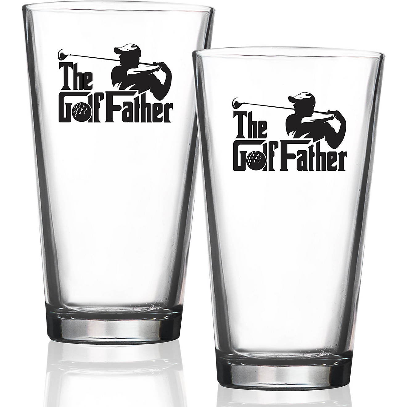 Lucky Shot The Golf Father 2-Piece Pint Glass Set                                                                                - view number 1