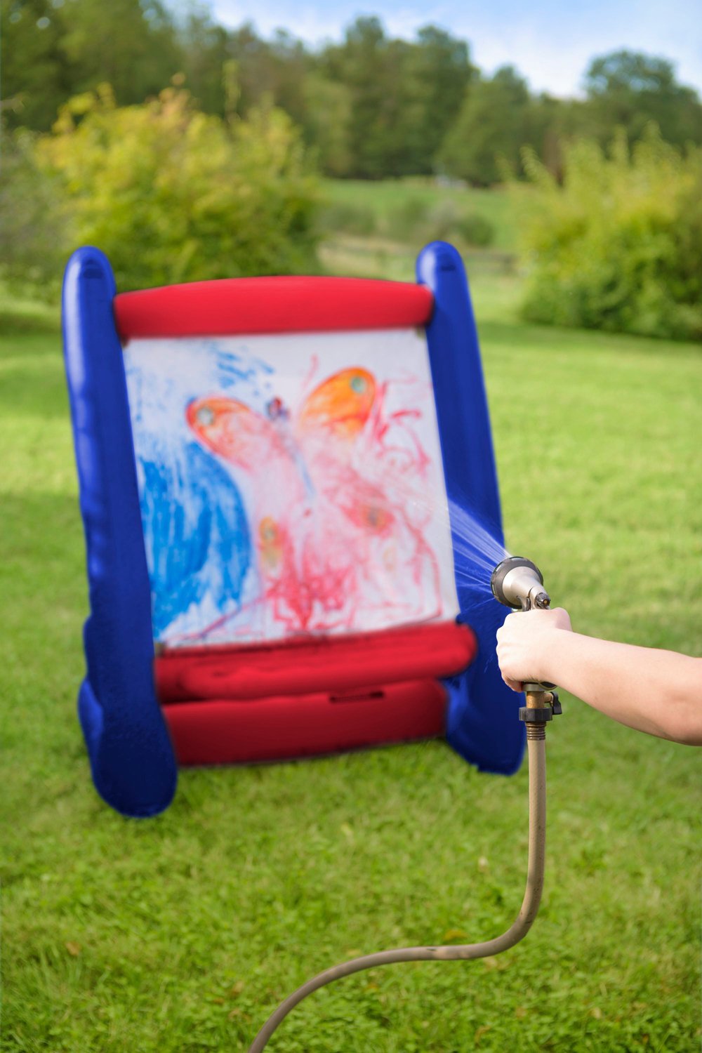 hearthsong double sided inflatable easel