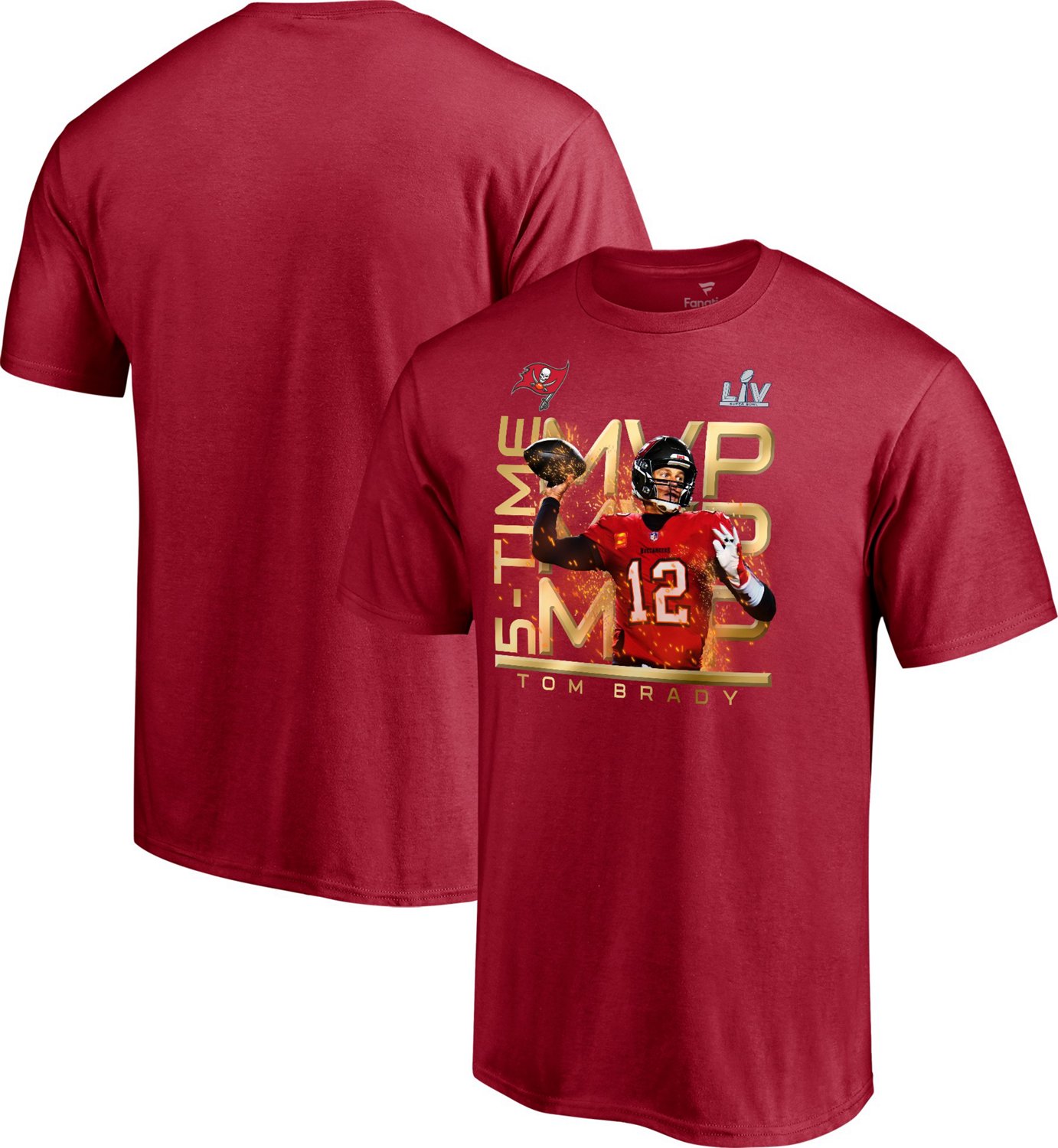 Fanatics Men's Tampa Bay Buccaneers Super Bowl LV Champs MVP T-shirt ...