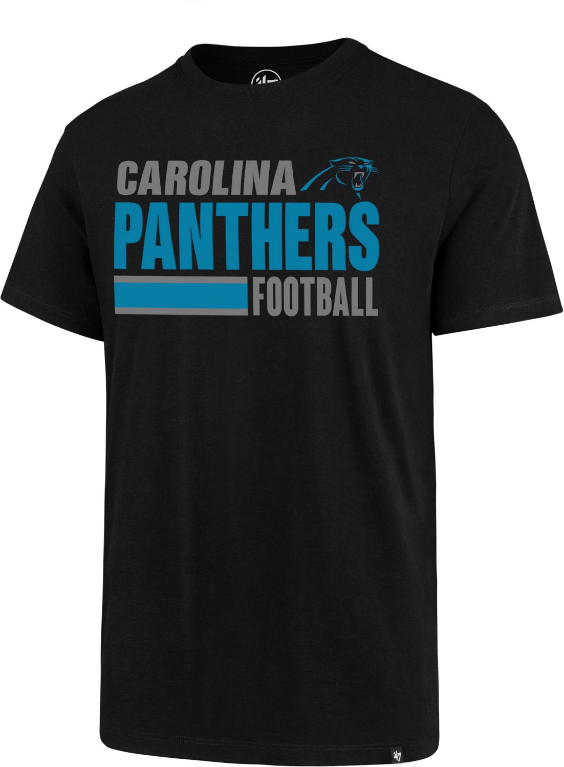 '47 Carolina Panthers Stacked Stripe Super Rival T-shirt | Academy