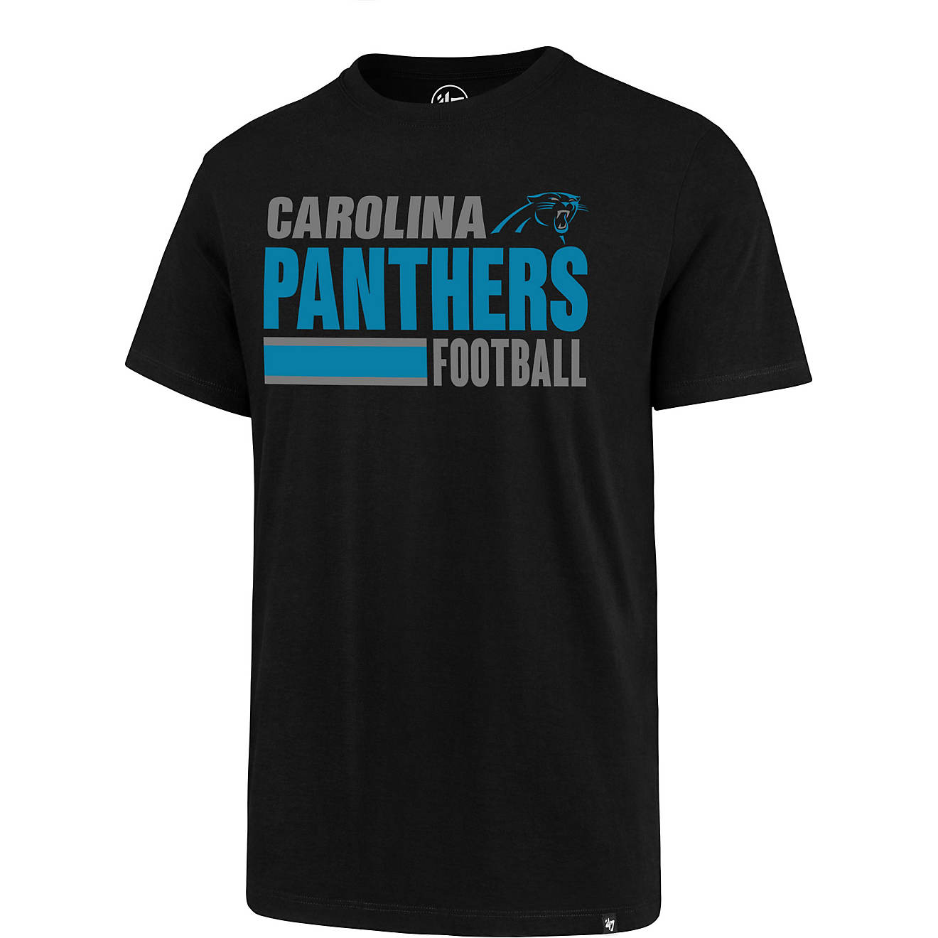 '47 Carolina Panthers Stacked Stripe Super Rival T-shirt | Academy