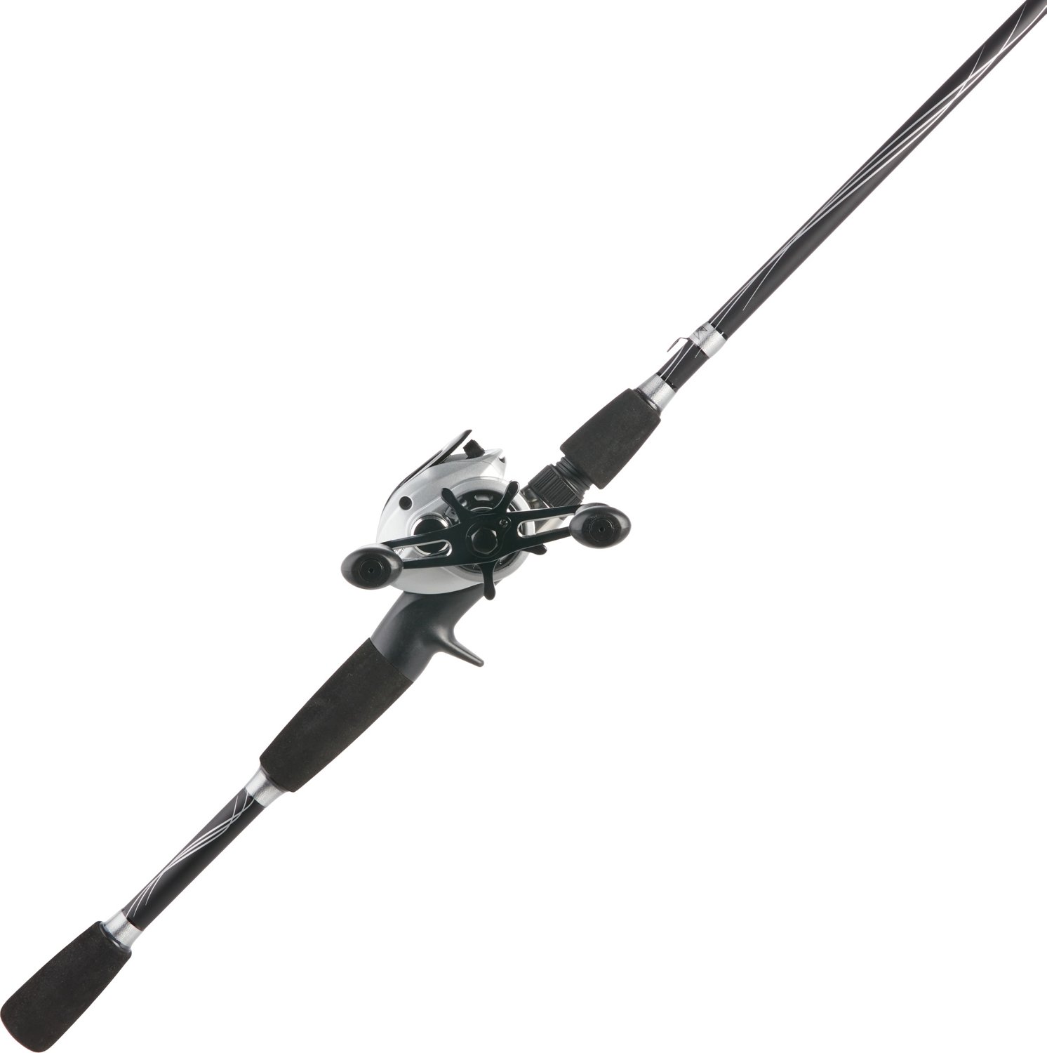 baitcaster rod and reel combo academy