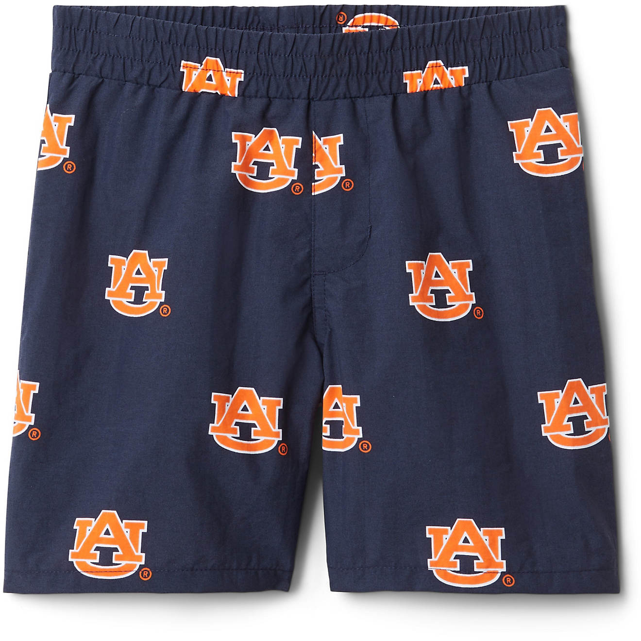 Columbia Sportswear Boys' Auburn University Backcast Printed Shorts 5 in                                                         - view number 1