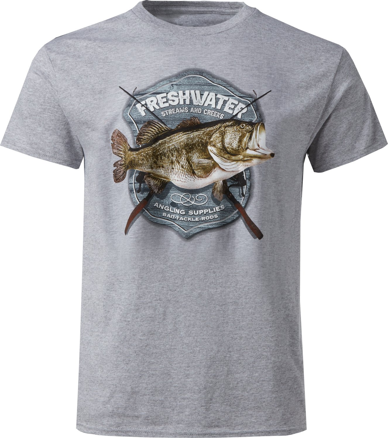Academy Sports + Outdoors Men's Fishing Angling Tshirt Academy