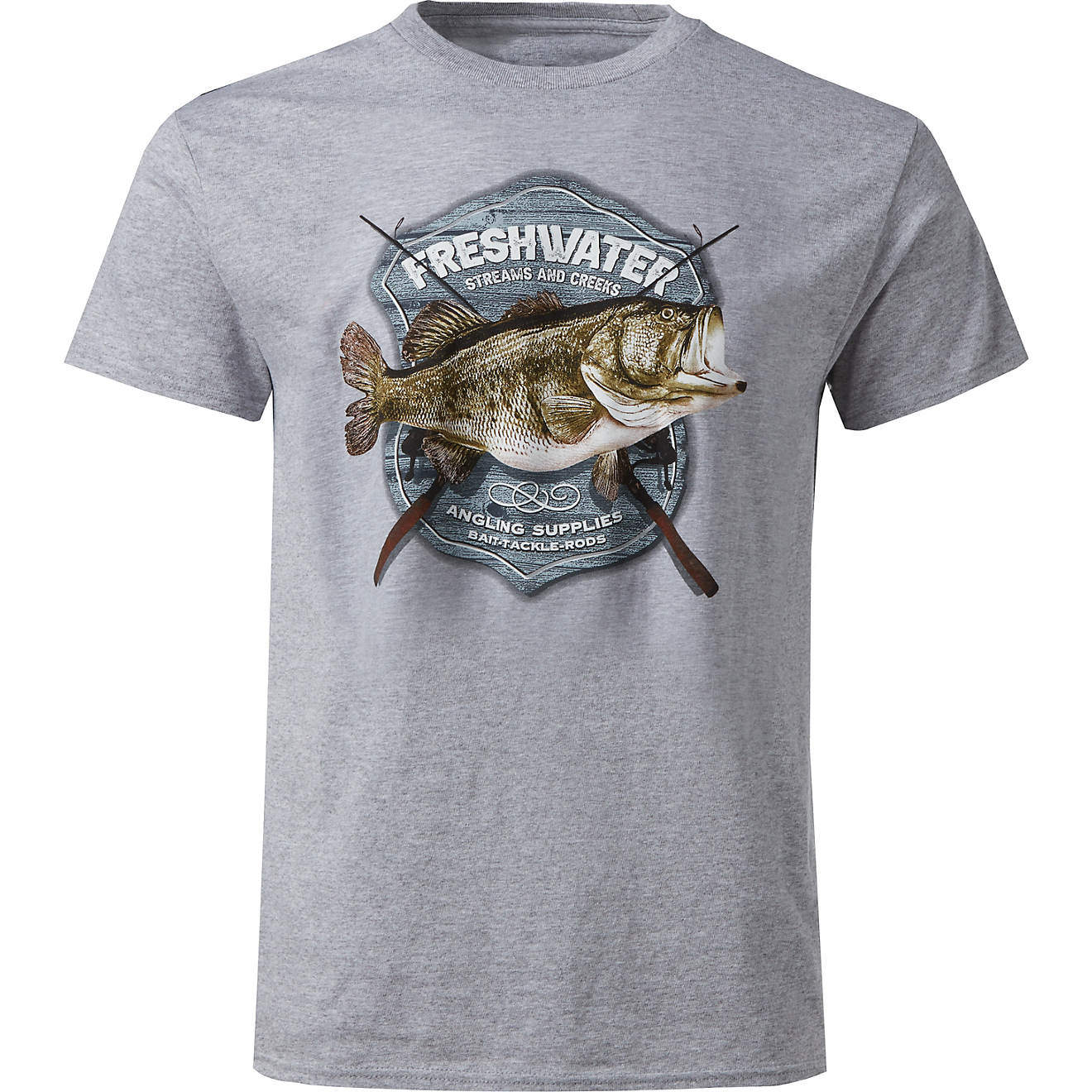 Academy Sports + Outdoors Men's Fishing Angling T-shirt | Academy