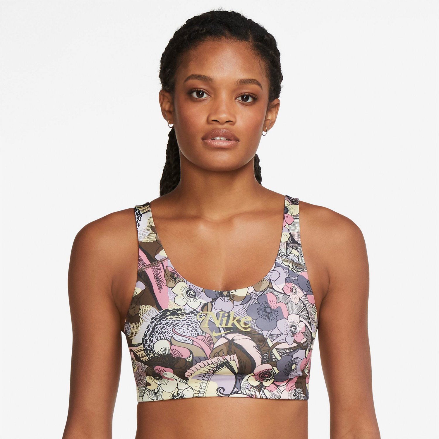 nike shorts and bra set cotton