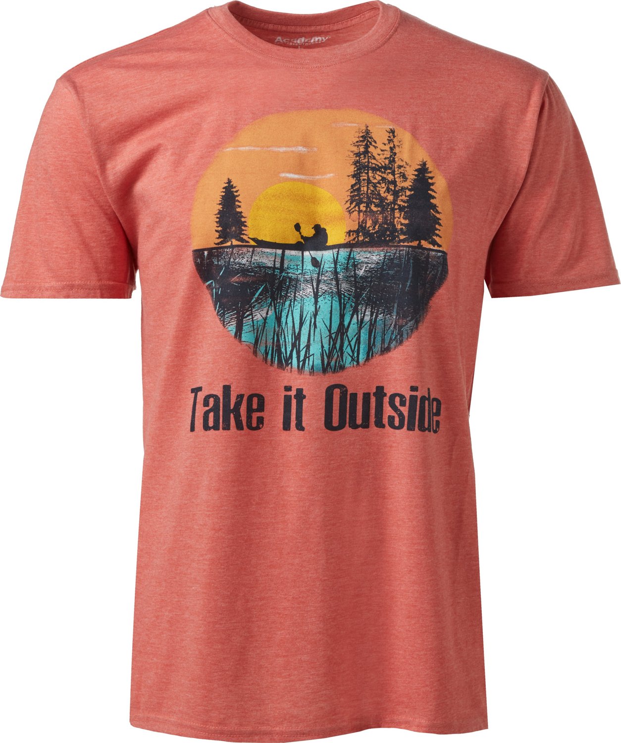 Academy Sports + Outdoor Men's Take It Outside Graphic Tshirt Academy