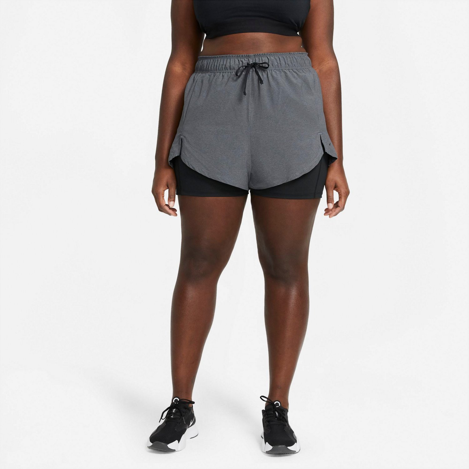 nike women's flex short 2in1