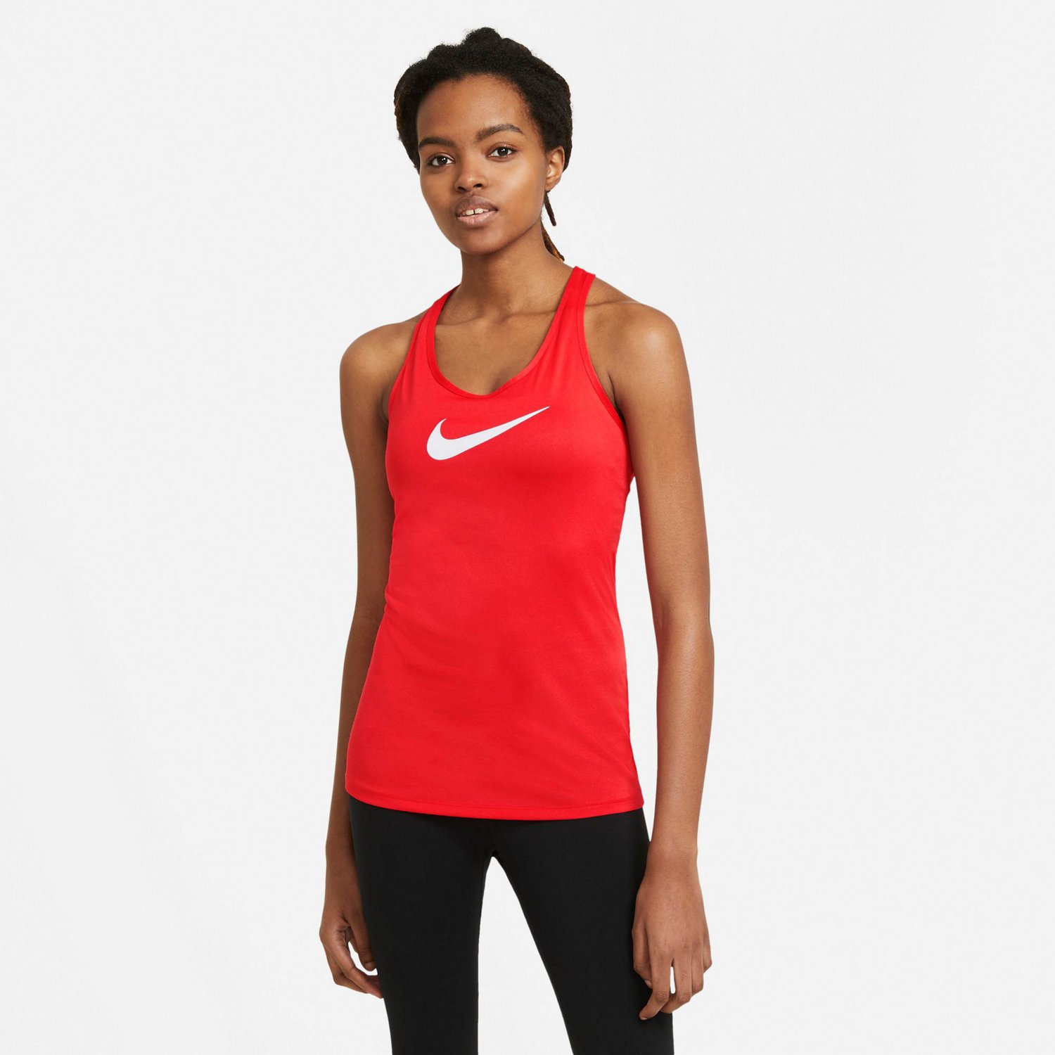 Nike Womens Dri Fit Swoosh Training Tank Top Academy