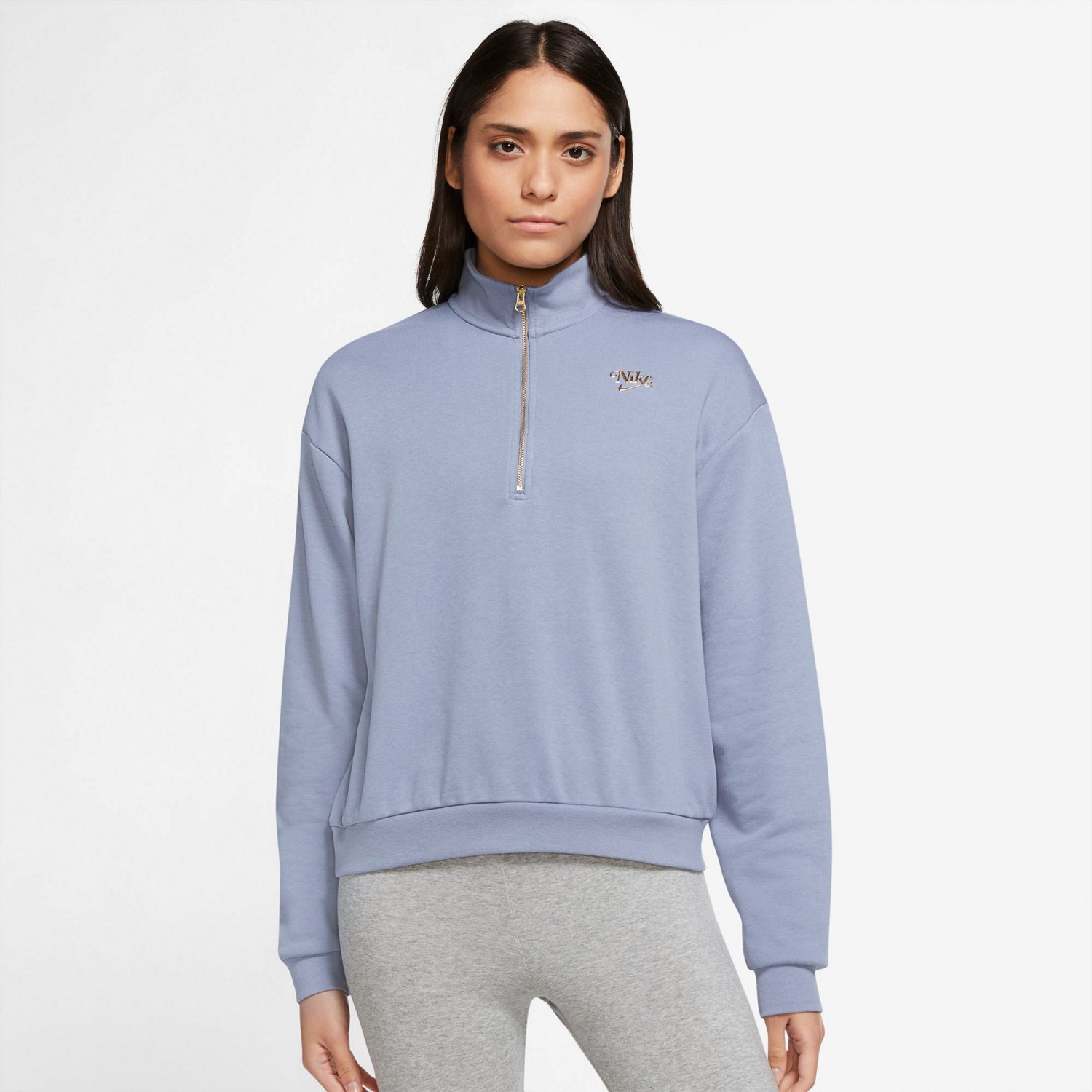 Nike Women's Femme Quarter Zip Pullover | Academy