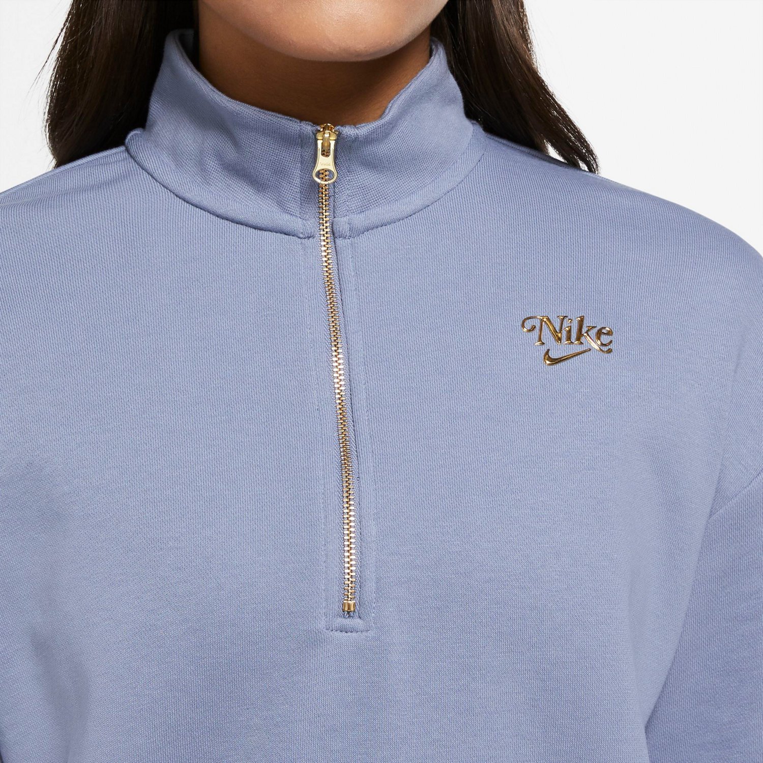 nike quarter zip pullover women's