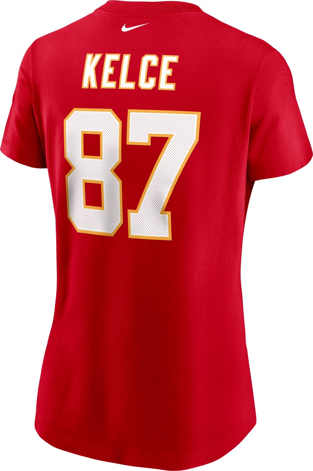 Nike Women's Kansas City Chiefs Travis Kelce 87 Players Tshirt Academy