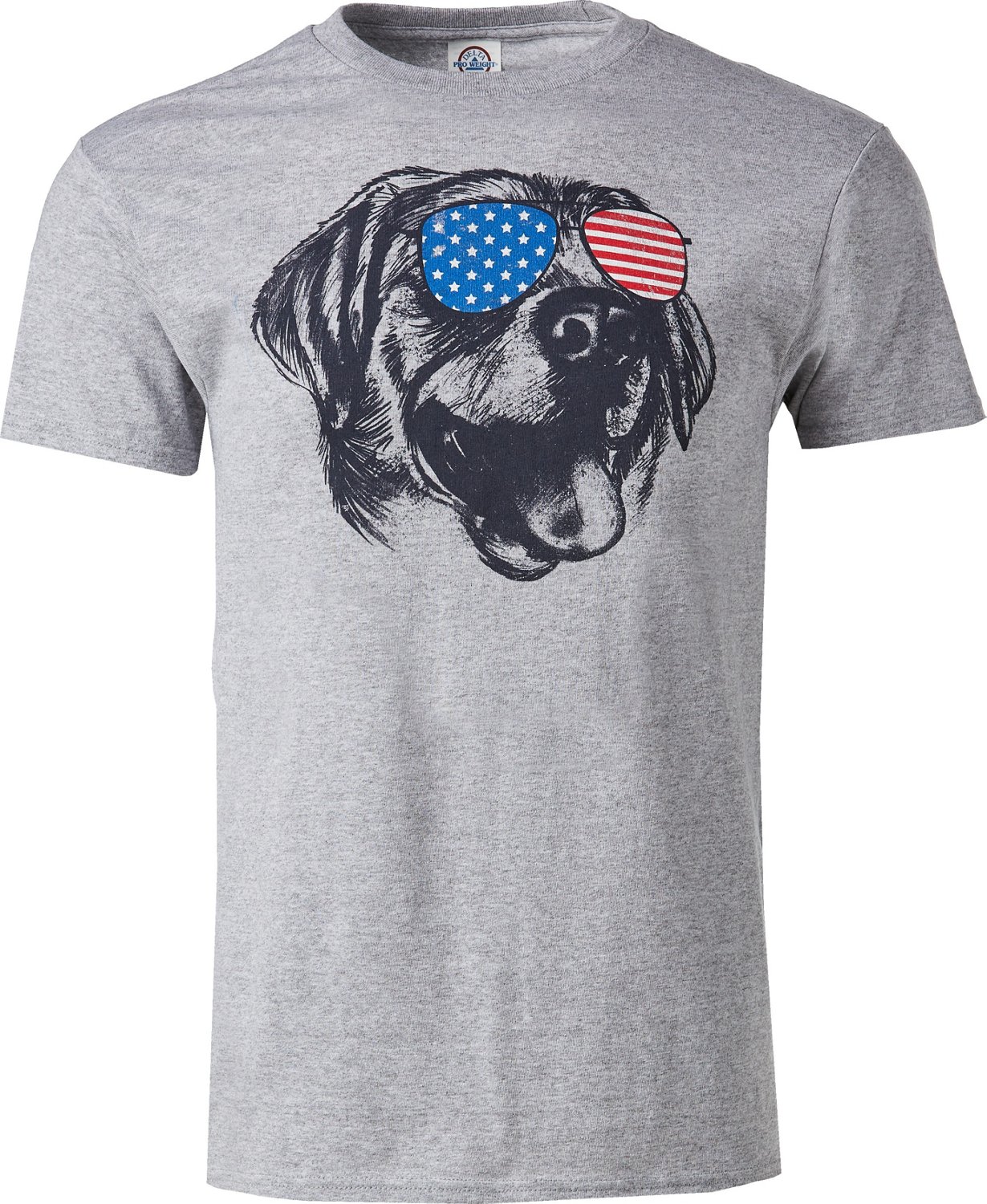 Academy Outdoors + Sports Men’s American Dog Graphic Tshirt Academy