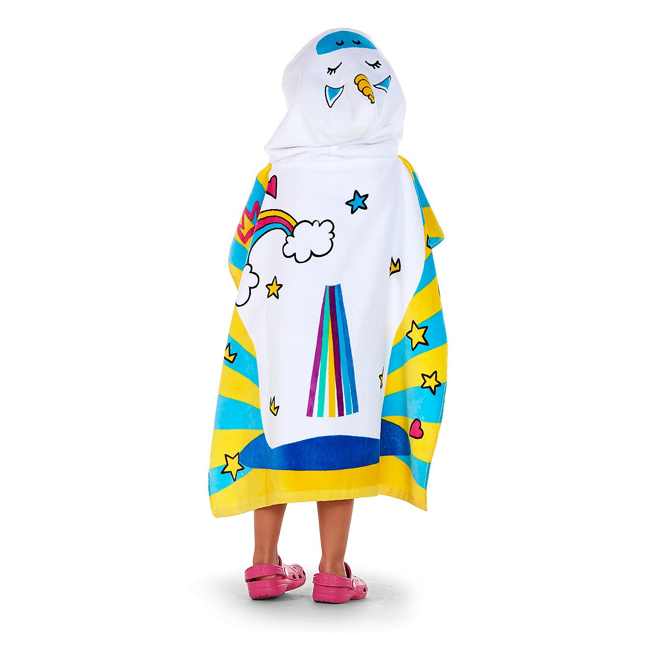 O’Rageous Youth Unicorn Poncho Towel                                                                                           - view number 4