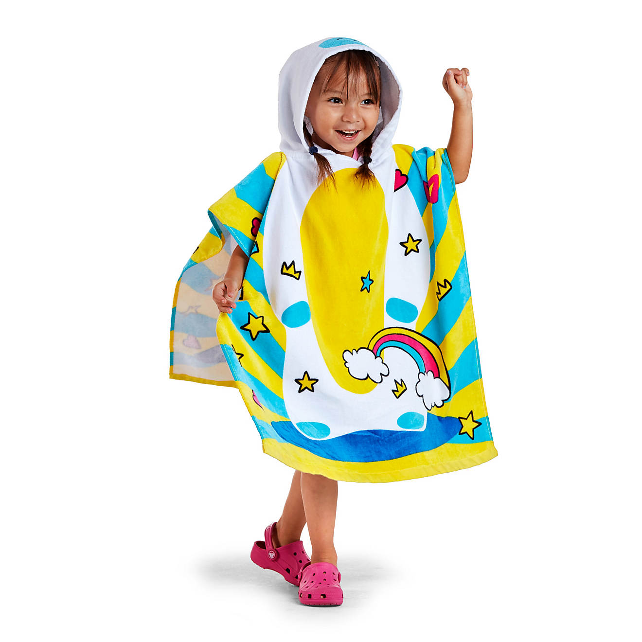 O’Rageous Youth Unicorn Poncho Towel                                                                                           - view number 1