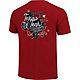 Image One Women's Texas Tech University Comfort Color State Doodles T-shirt                                                      - view number 1 image