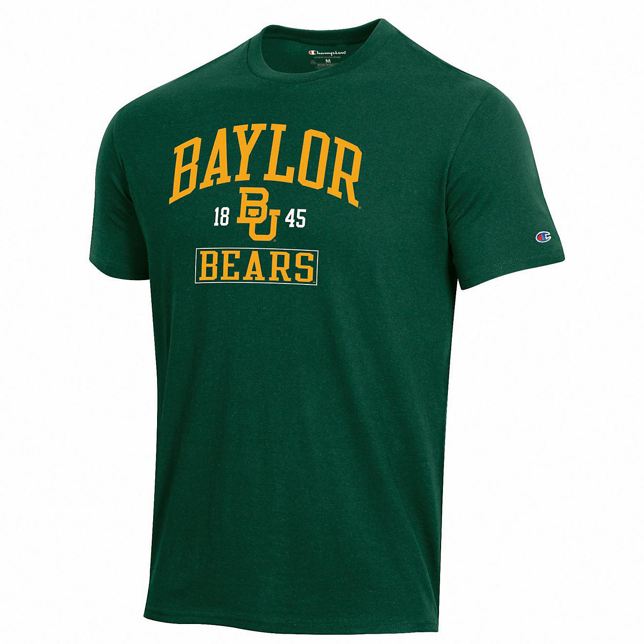 Champion Men's Baylor University Team Over Mascot Short Sleeve T-shirt ...