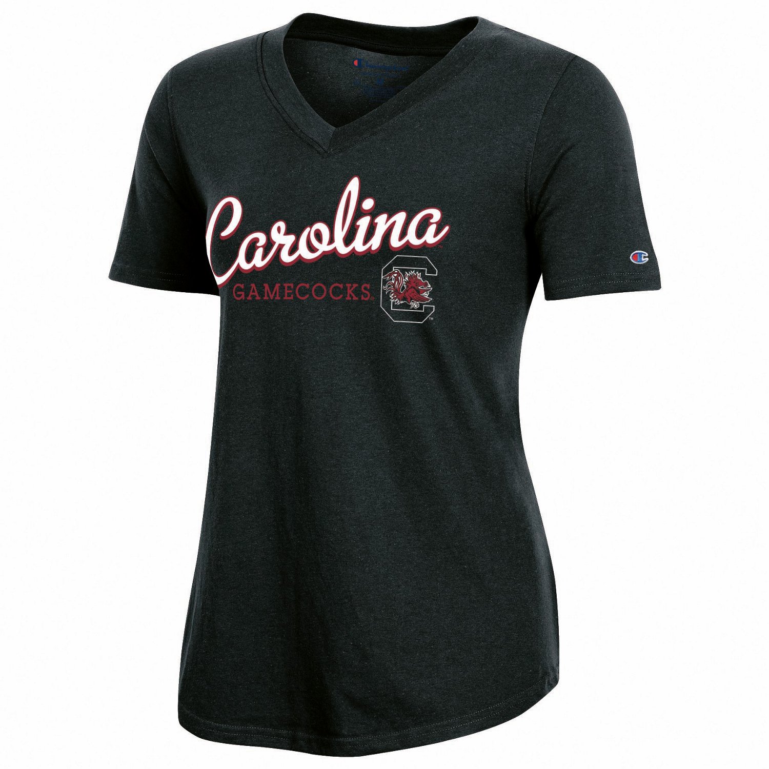 Champion Women's University of South Carolina Relaxed Fit V-neck T ...