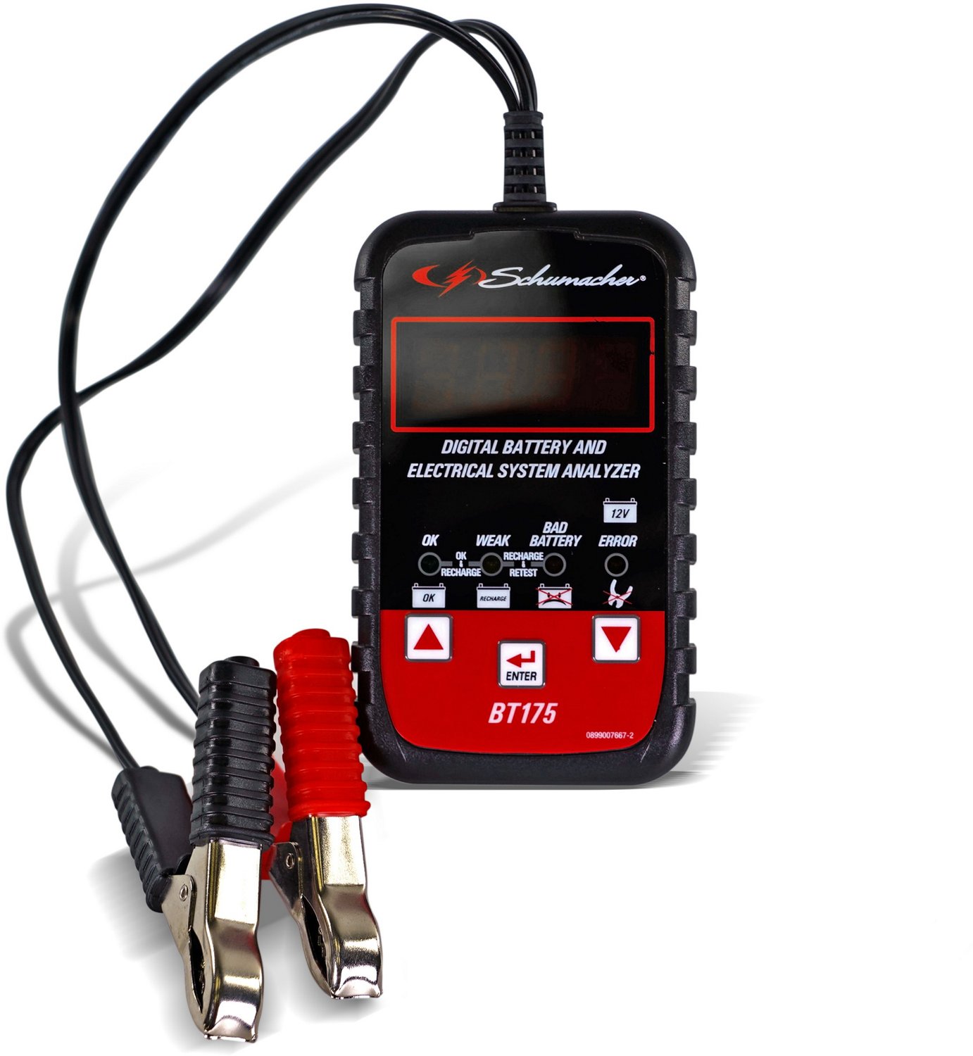 Schumacher Electric BT175 Digital 12V Battery Tester Academy