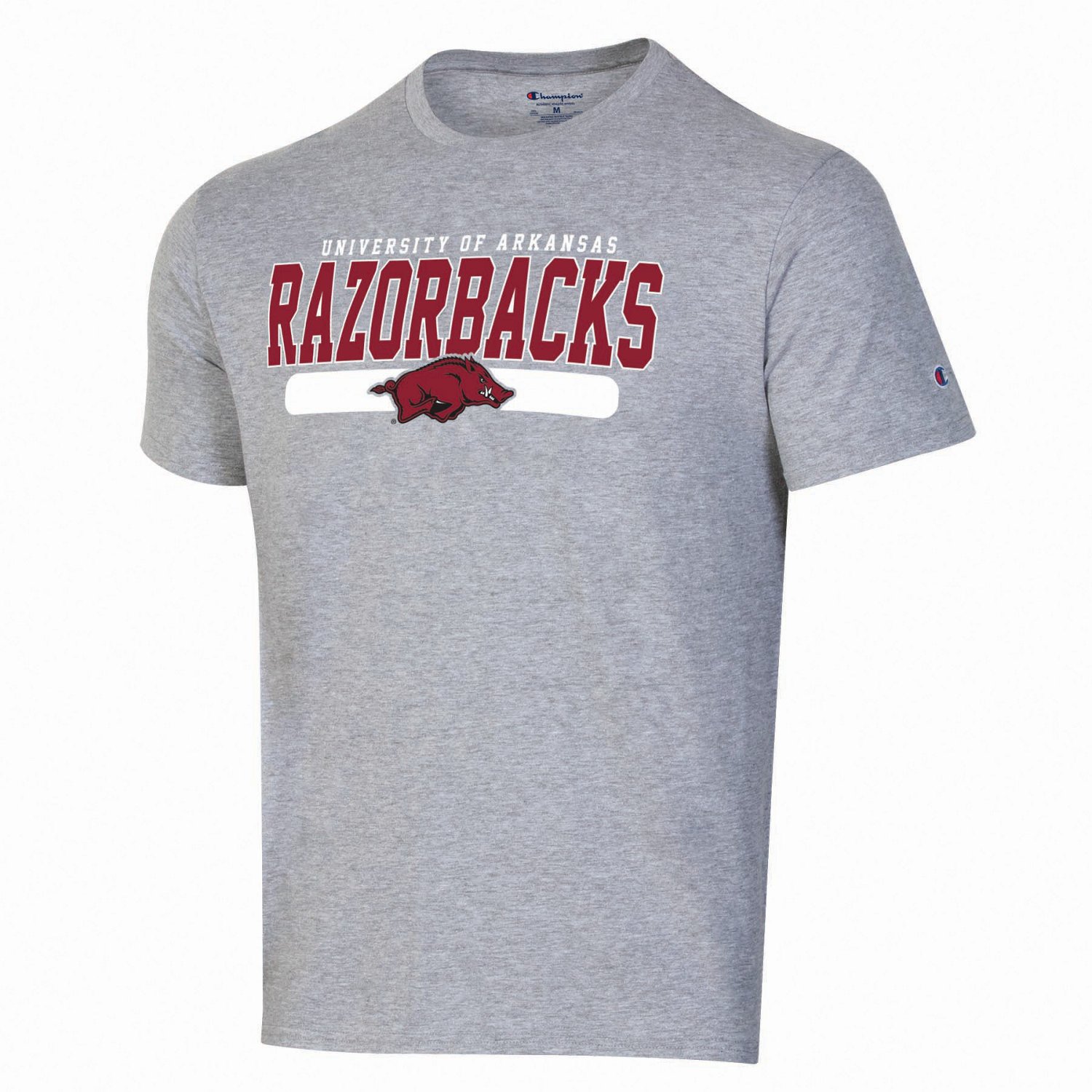 Champion Men's University of Arkansas Mascot Short Sleeve T-shirt | Academy