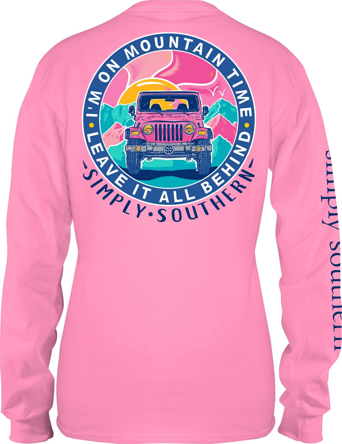 Simply Southern Girl's Mountain Time Long-Sleeve Graphic T-shirt | Academy