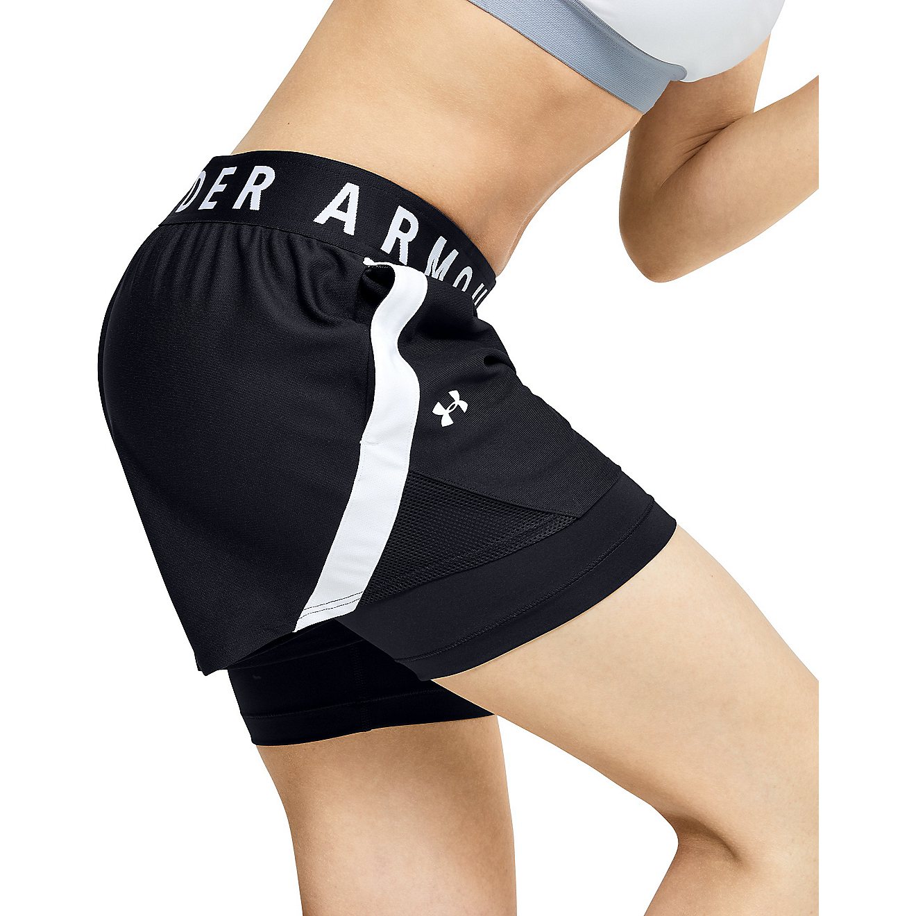 Under Armour Women's Play Up 2-in-1 Shorts                                                                                       - view number 2